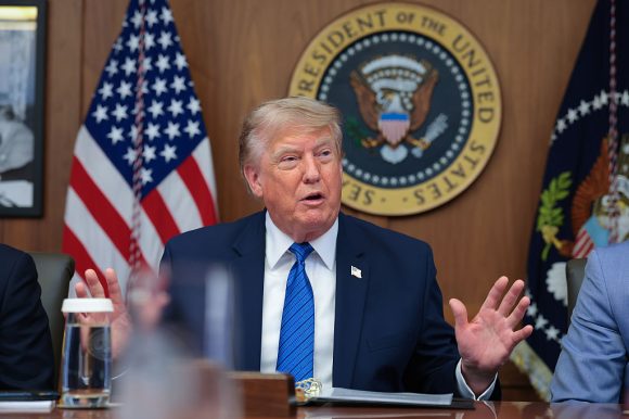 دونالد ترامپ، رئیس جمهور آمریکا -  Anna Moneymaker/Getty Images
